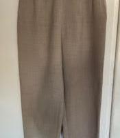 Pantaloni (donna)  in fresco Lana, Beige