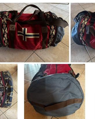 Borsoni viaggio vintage Equator Napapijri 86 litr