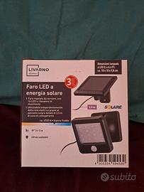 FARETTO A LED A ENERGIA SOLARE