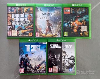 5 giochi per Xbox One 