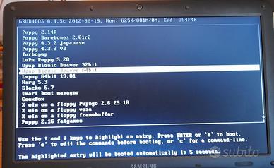 Notebook Samsung P530 per ricambi o riparazione