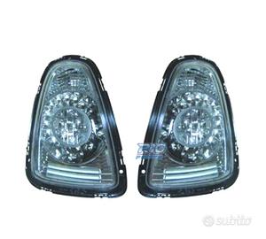 FANALI MINI COOPER 06-10 LED FONDO CROMATO