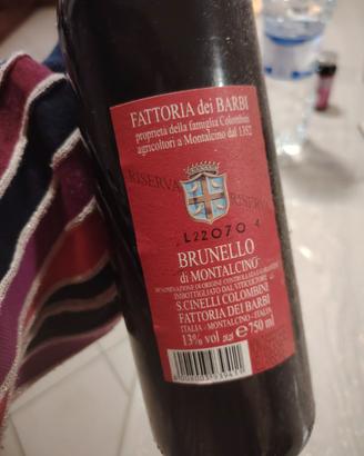 Vino fattoria dei Barbi