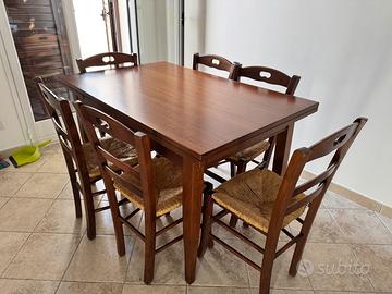 set da pranzo arte povera