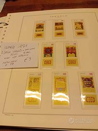 Israele francobolli nuovi anni 70