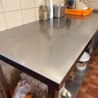 Tavolo acciaio inox