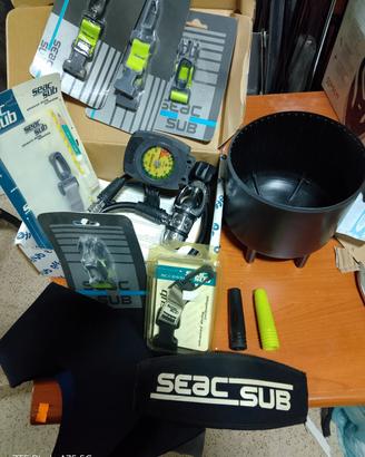 Lotto attrezzatura sub ara 