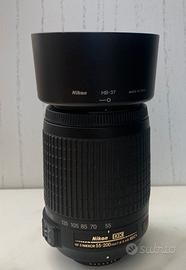 Obiettivo NIKON DX af-s nikkor 55-200mm