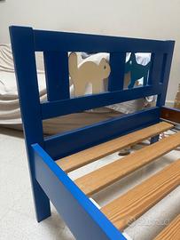 Letto Ikea per bambino Kritter azzurro / blu