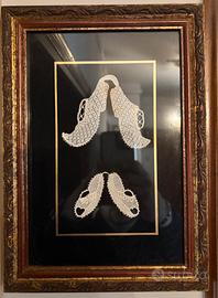 Quadro merletti Burano.