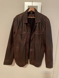 Giacca di pelle conbipel 52  leggera