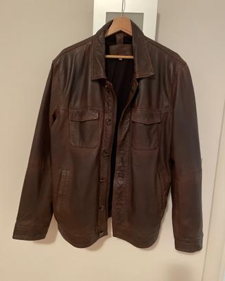 Giacca di pelle conbipel 52  leggera