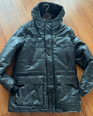 Piumino in pelle Mango tg. XL