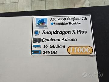 Microsoft Surface Laptop 7 Snapdragon X Plus