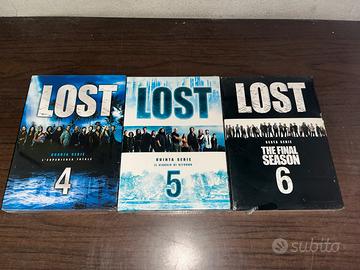 LOST / 3 STAGIONI 4-5-6 COFANETTI SIGILLATI