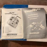 Radiocomando Multiplex Cockpit SX per aeromodelli