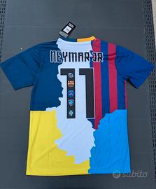 maglietta calcio Neymar JR taglia L
