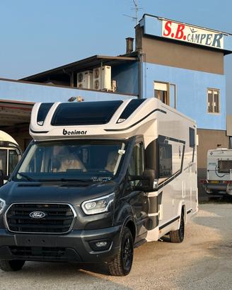 Camper Semintegrale Benimar Tessoro 444 NK letto t