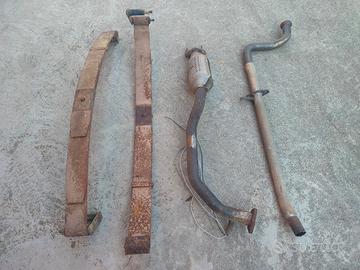 catalizzatore e balestre Fiat Panda 4x4