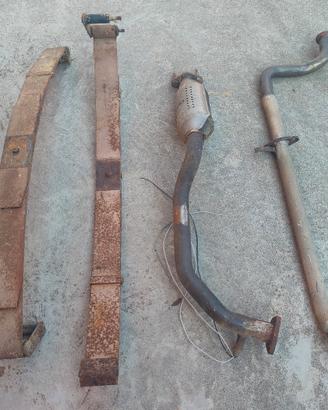 catalizzatore e balestre Fiat Panda 4x4