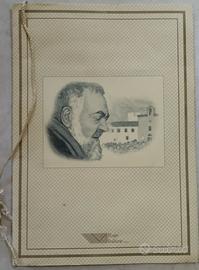 folder francobolli  di padre pio