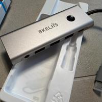 Hub USB-C 9-in-1 BKELHS - Nuovo, Supporto 4K
