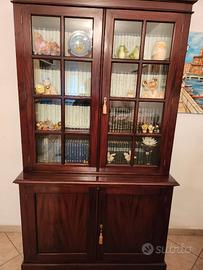 Credenza vero legno mogano