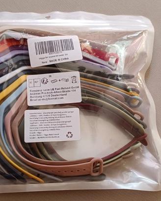 Cinturini + caricatore per Xiaomi Mi Smart Band 4