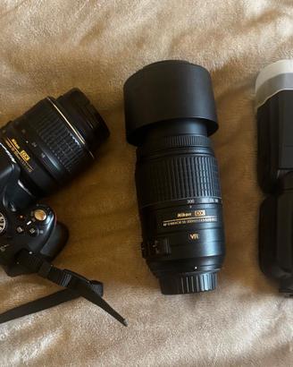 📸 NIKON D5100 – KIT COMPLETO PRONTO ALL’USO