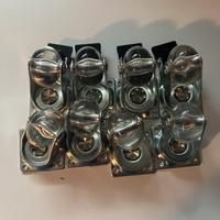 Piedini con rotelle e freno