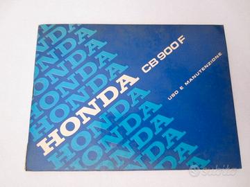 Honda cb 900 f uso e manutenzione