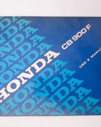Honda cb 900 f uso e manutenzione