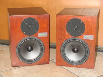 Coppia casse HIFI legno vero