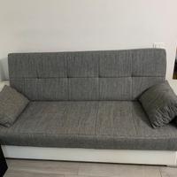 Divano contenitore e letto a una piazza e mezza