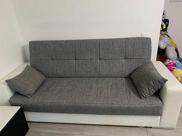 Divano contenitore e letto a una piazza e mezza