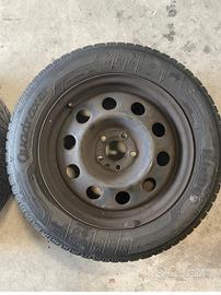 cerchi in ferro 5 fori 