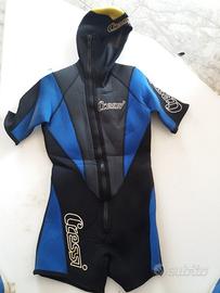 Tuta Muta con CAPPUCCIO marca CRESSI