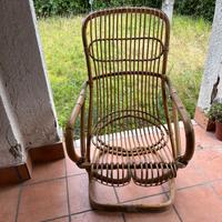 Poltrona gran rustica anni 60