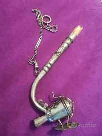 Pipa etnica antica in filigrana