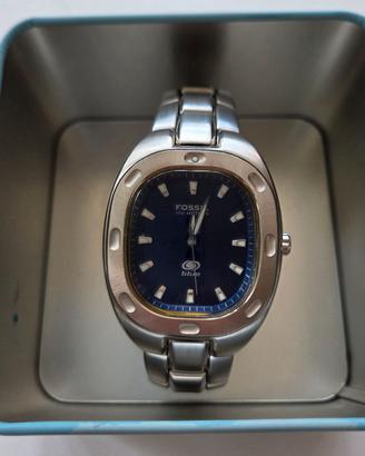 Orologio vintage da uomo Fossil Blue AM-3358