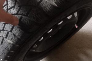 ruote con cerchio  165 /70 r14