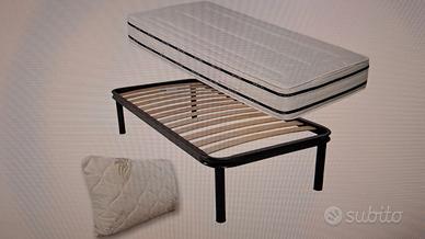 materasso e rete ortopedico 70x180 h 15 camper
