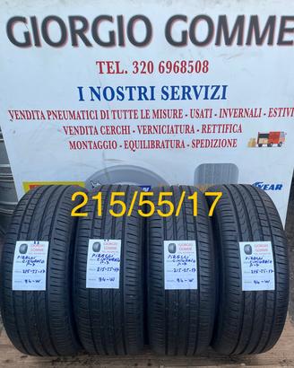 Gomme Nuove e Usate 215/55/17