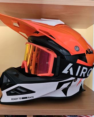 casco enduro cross KTM dynamic fx