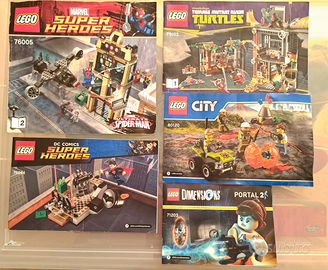 Costruzioni Lego vari generi