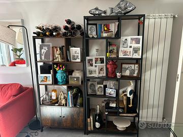 2 scaffali/librerie