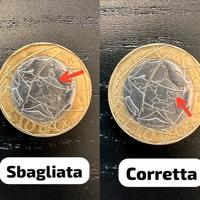 1000 Lire 1997 - errore di conio