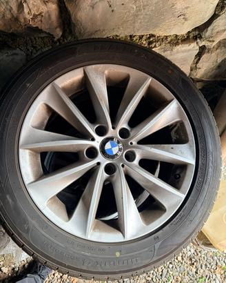 4 cerchi lega BMW 18” + gomme 245/50 R18 Run Flat