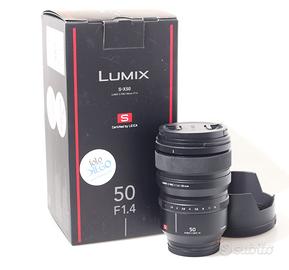 OBIETTIVO PANASONIC LUMIX S PRO 50 F/1.4. L-MOUNT.