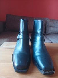 Stivaletto uomo vera pelle tg. 43.